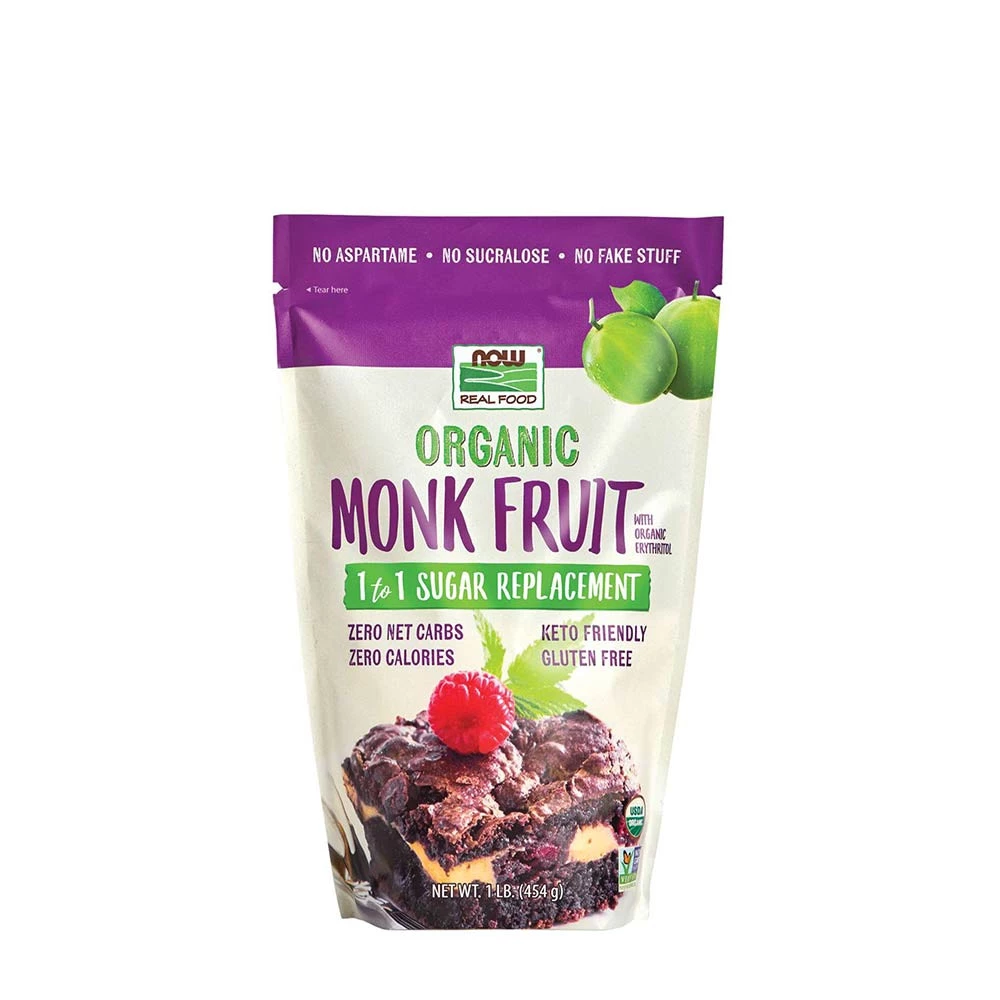 Now Foods - Monk Fruit with Erythritol