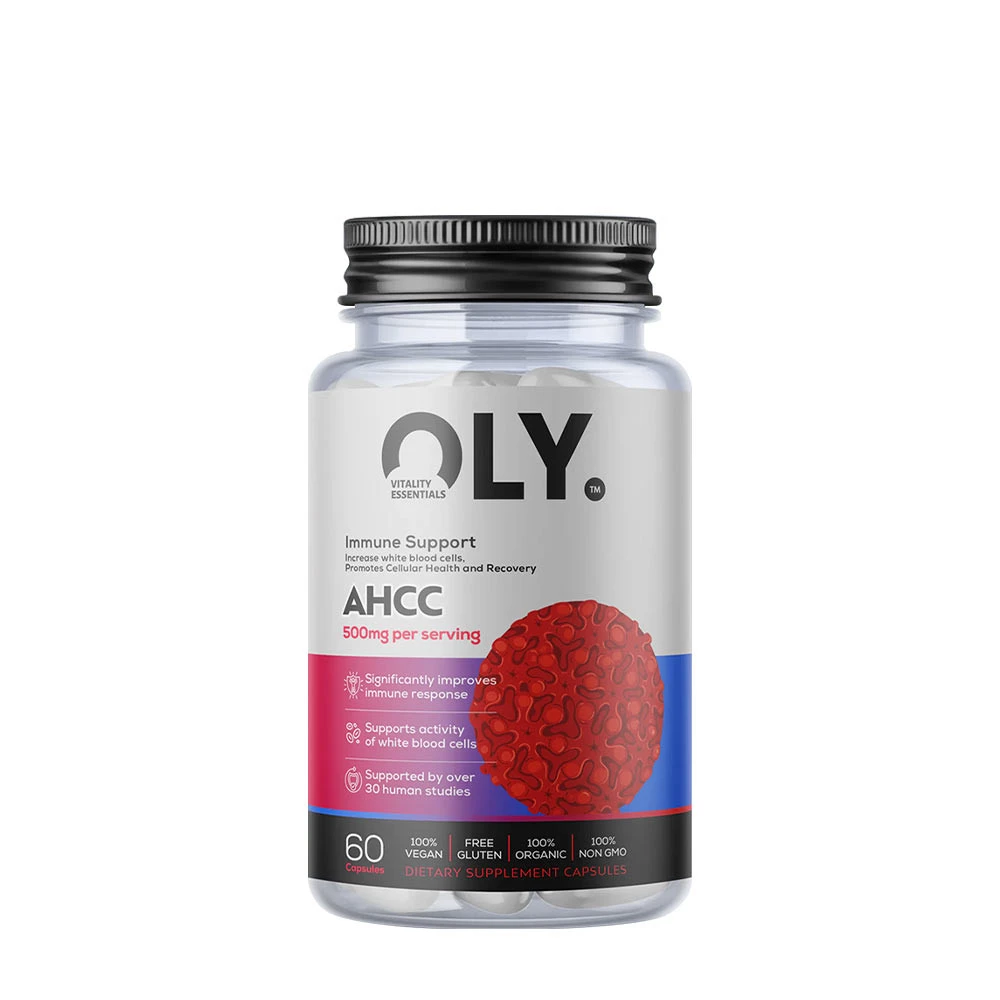 Oly - AHCC 500 mg (60 Capsules)