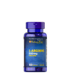 Puritan's Pride L-Arginine 500 mg (100 Capsules)