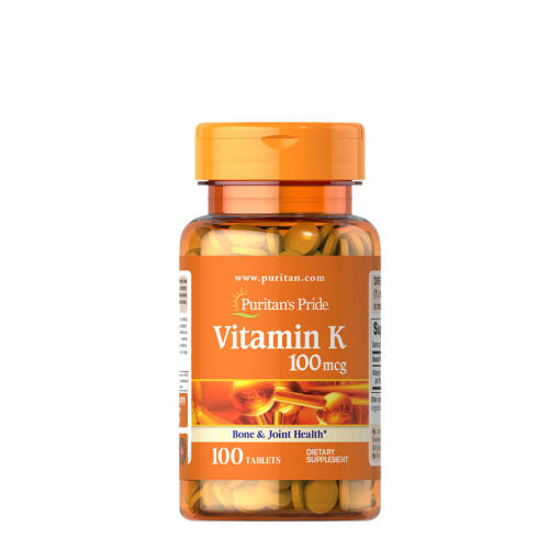 Puritans Pride Vitamin K 100 mcg (100 Tablets)