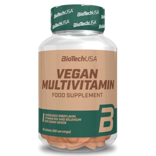 vegansk multivitamin - 60 tabletter
