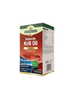 Natures Aid Antarctic Krill Oil 500 mg (60 Softgels)