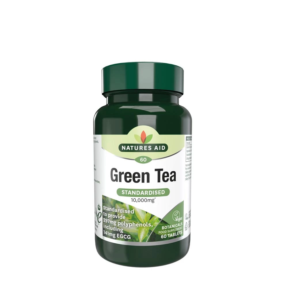 Natures Aid Green Tea 10