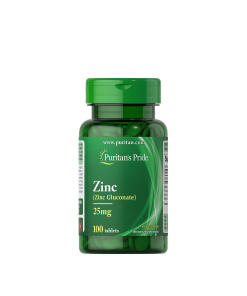 Puritan's Pride Zinc 25 mg (100 Tablets)