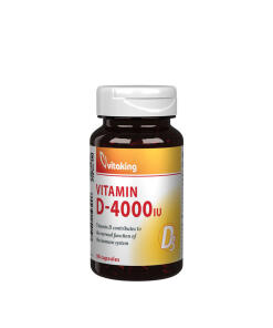 Vitaking Vitamin D-4000 (90 Capsules)