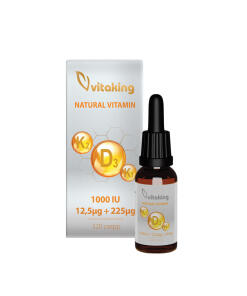Vitaking Vitamin D3+K2+K1 drops (10 ml)