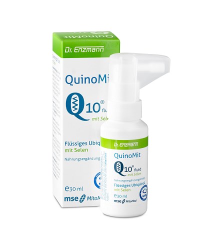 DR. ENZMANN MSE QuinoMit Q10 fluid with Selenium (30 ml / 1 fl. oz.)