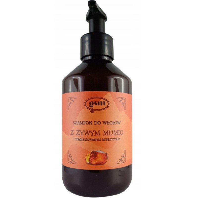 GSM Hair shampoo with with Living Mumio (300 ml / 10.6 fl.oz)