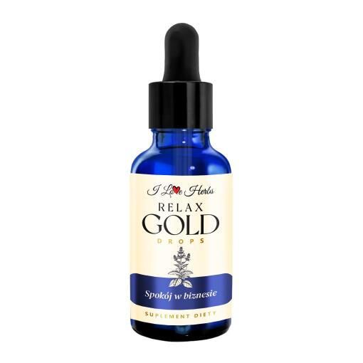 I LOVE HERRBS - RELAX Gold Drops SPOKÓJ W BIZNESIE (50 ml)