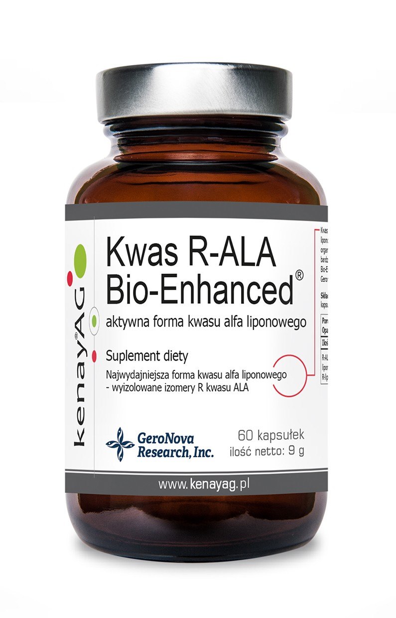 KENAY R-Lipoic Acid (R-ALA) Bio-Enhanced (60 caps)