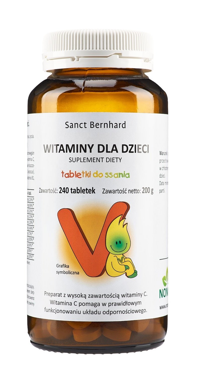 KRAUTERHAUS SANCT BERNHARD Children Vitamin (240 tabs)