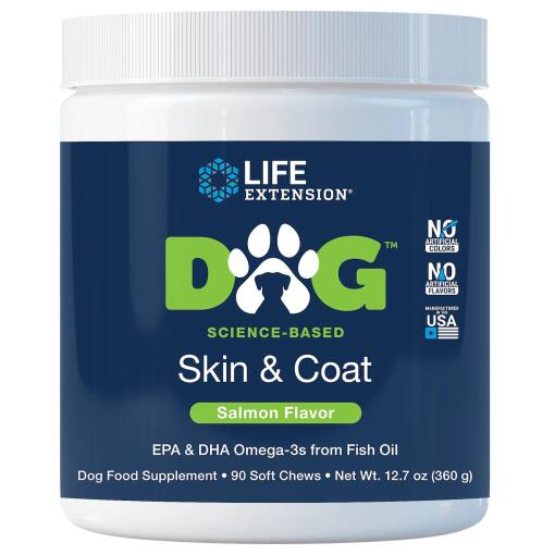 LIFE EXTENSION Dog Skin & Coat (90 kaps.)