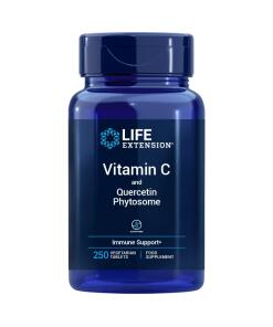 LIFE EXTENSION Vitamin C and Quercetin Phytosome EU version (250 tabs)