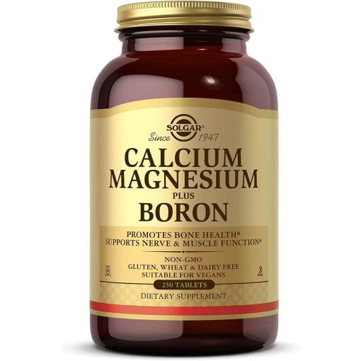 SOLGAR Calcium Magnesium plus Boron (250 tabs)