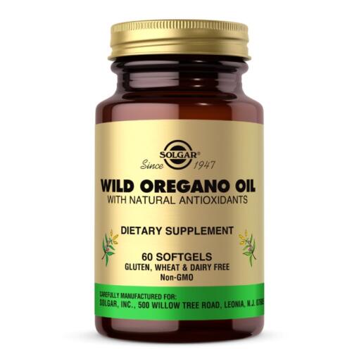 SOLGAR Wild Oregano Oil (60 caps)