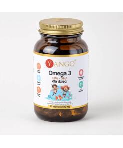 YANGO Omega 3 for kids EPA + DHA (60 caps)