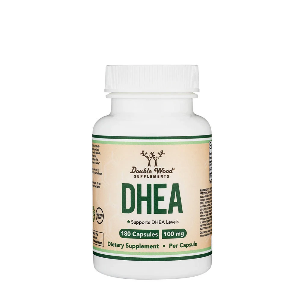 Double Wood Supplements DHEA (180 Capsules)