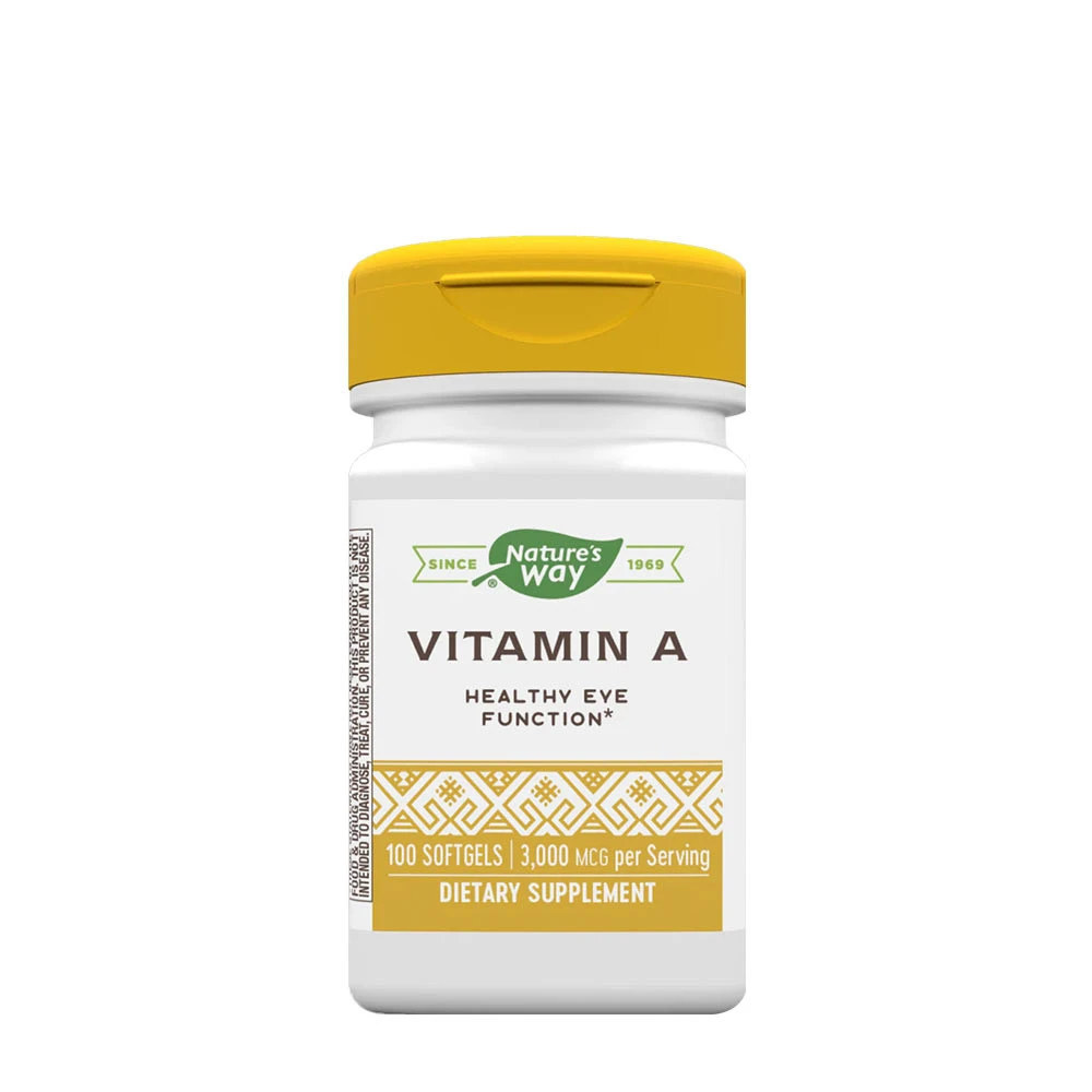 Natures Way Vitamin A (100 Softgels)