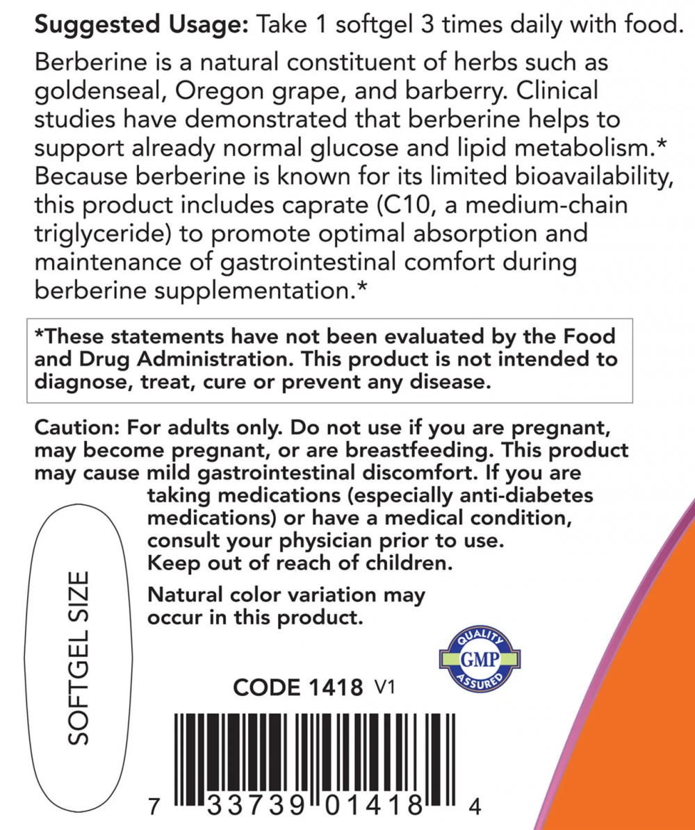 Berberin Glükóz Támogatás - 90 lágykapszula - Image 3