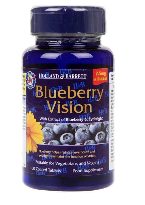 Blueberry Vision - 60 tablets