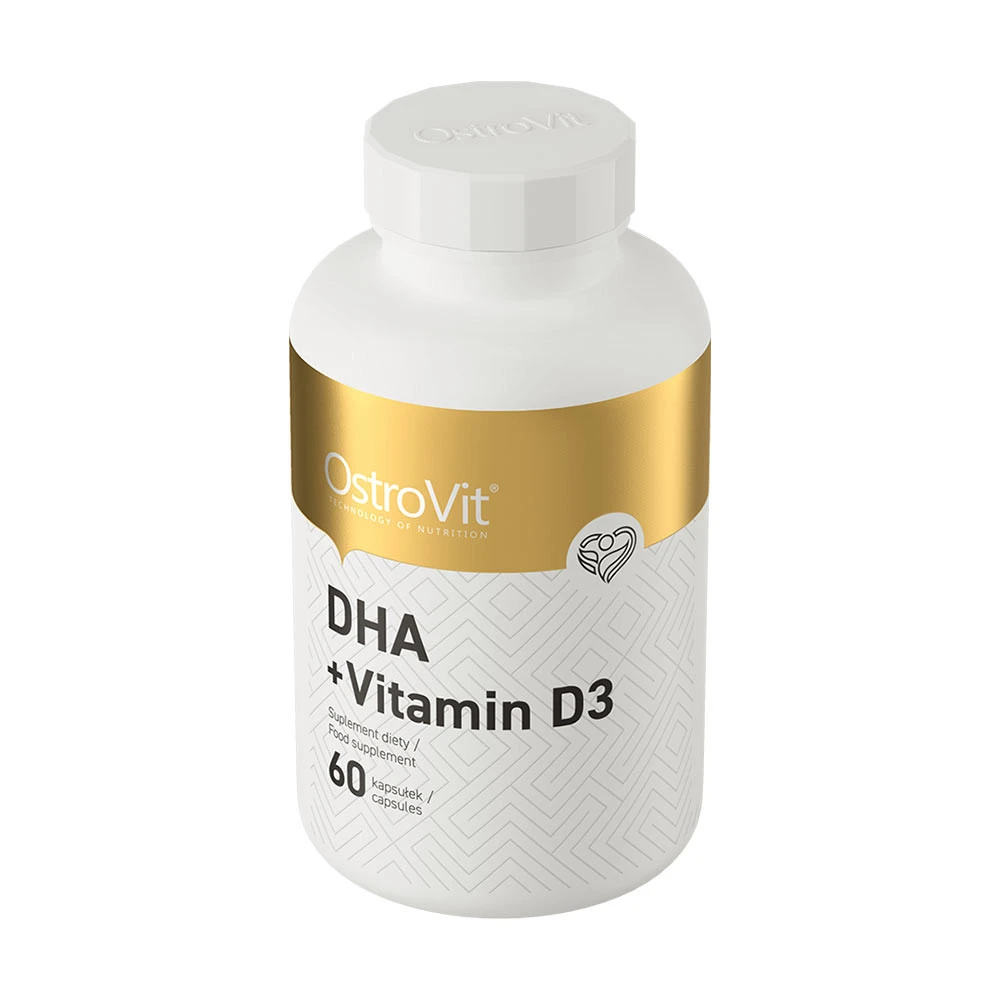 OstroVit - DHA + D-vitamin - 60 kapszula - Image 3