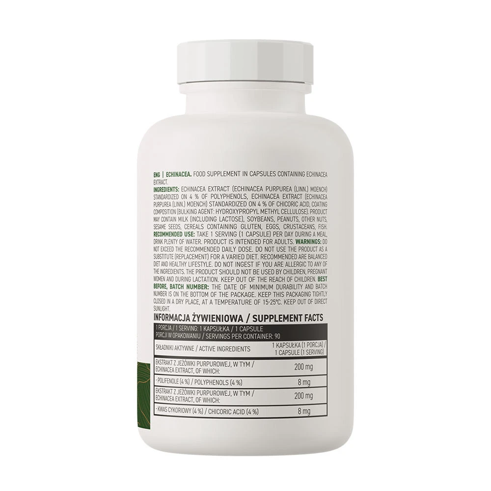 OstroVit - Echinacea - 90 vegetáriánus kapszula - Image 2