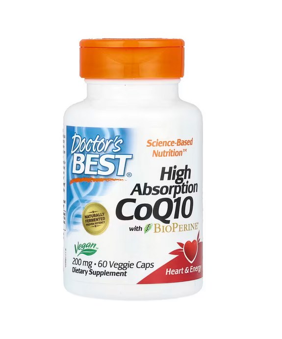 High Absorption CoQ10 with BioPerine