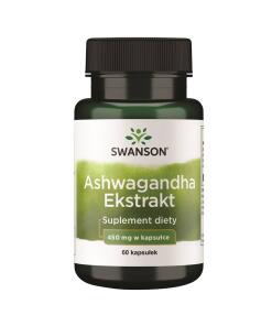 SWANSON Ashwagandha ekstrakt 60 kaps