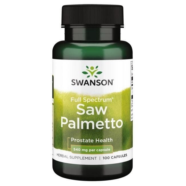 SWANSON Saw Palmetto 540mg 100 kaps.