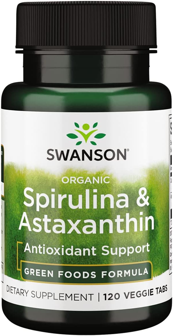 Spirulina és astaxanthin, bio - 120 darab vega tabletta - Image 2