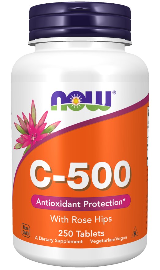 Vitamin C-500 with Rose Hips - 250 tablets
