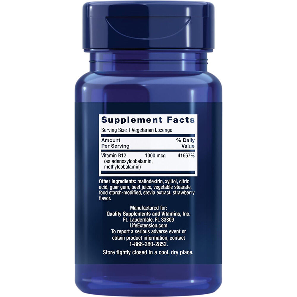 B12 Elit - 60 vegetáriánus szopogató tabletta - Image 5