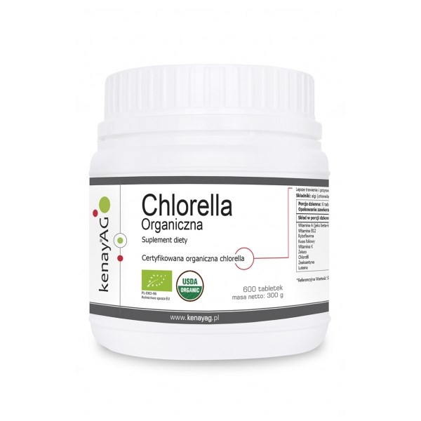 KENAY Chlorella Organic (600 tabs)