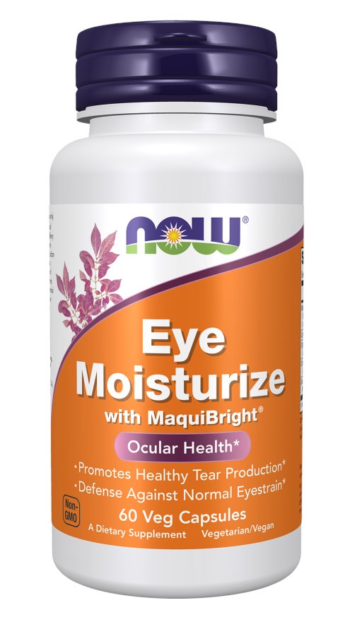 NOW Eye Moisturize with MaquiBright® (60 Veg Capsules)