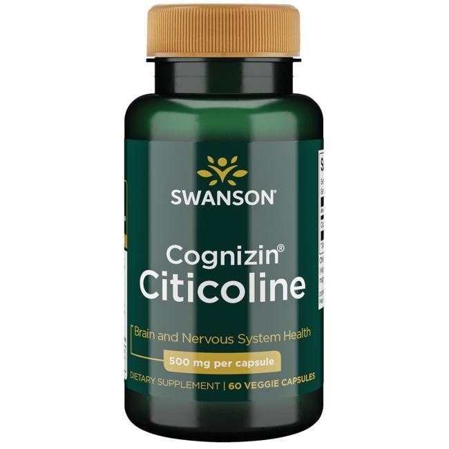 SWANSON Cognizin Citicoline 500mg 60vcaps