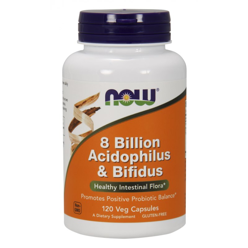 8 Billion Acidophilus & Bifidus - 120 vcaps