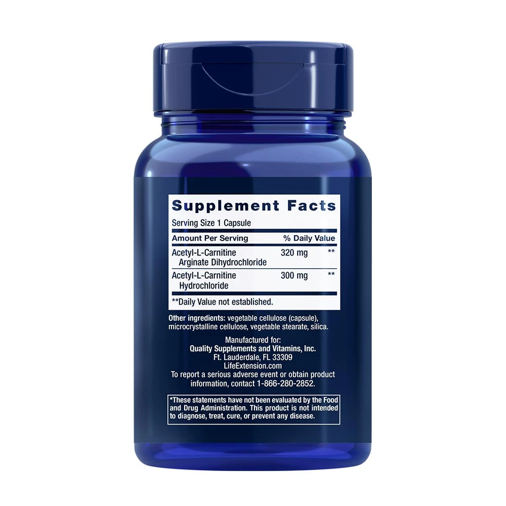 acetil-l-karnitin arginát - 90 vcaps - Image 2