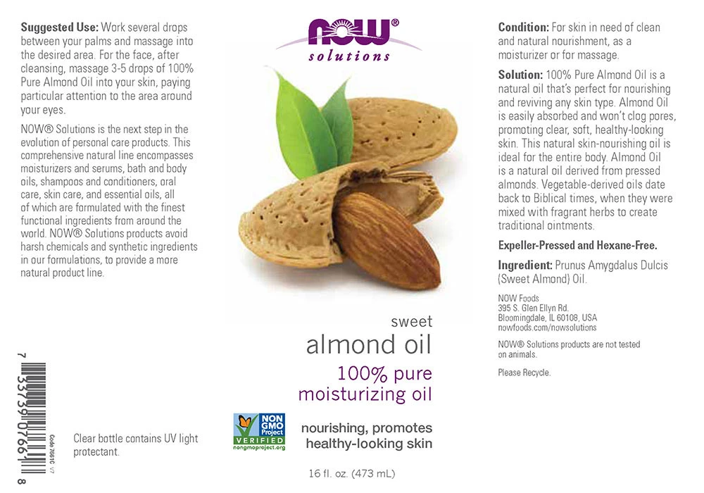 Mandulaolaj, tiszta - 473 ml - Image 4