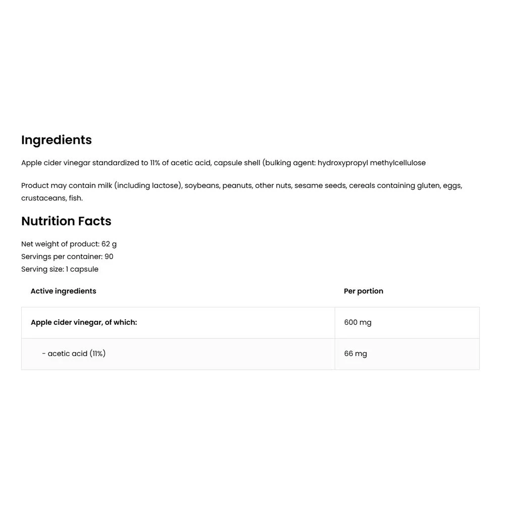 OstroVit - Almaecet kapszula - 90 db vegán kapszula - Image 4