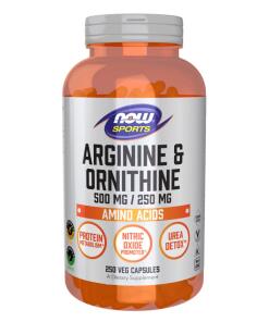 Arginine & Ornithine - 250 vcaps