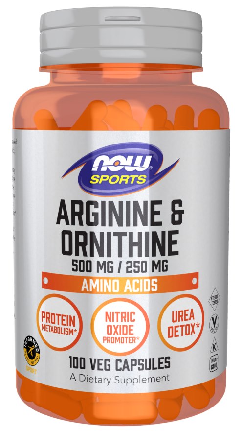 Arginine & Ornithine 500/250 mg capsules