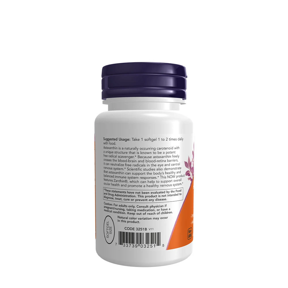 Astaxanthin, 4mg - 60 növényi kapszula - Image 3