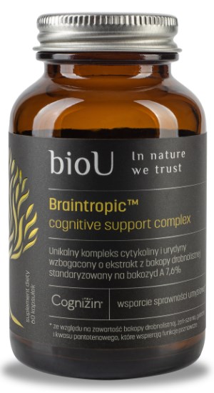 BIOU Braintropic - cognitive support complex (60 caps)