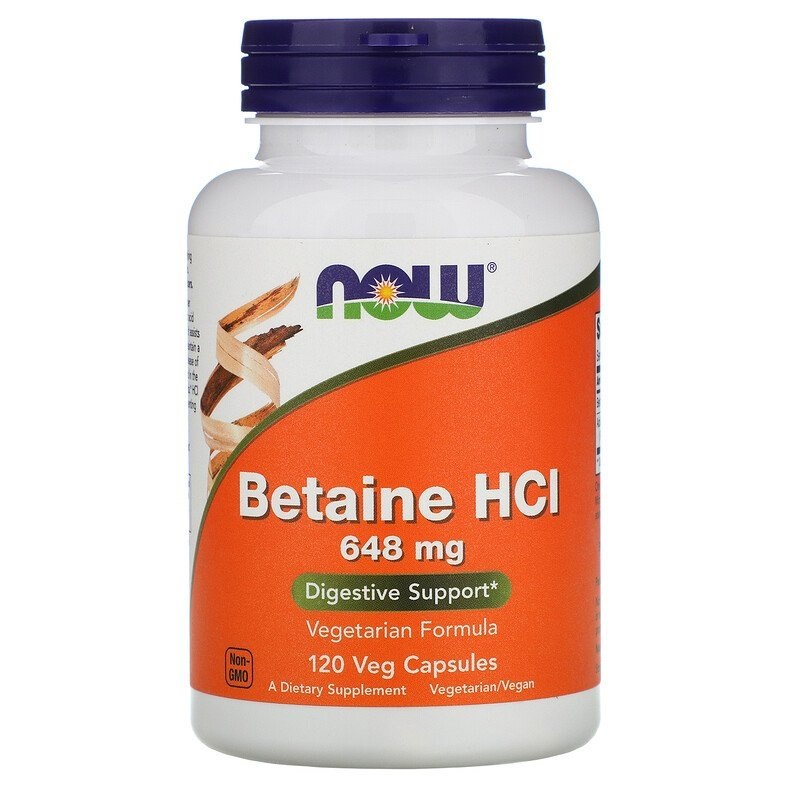 Betaine HCL 648 mg