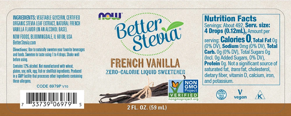 Jobb Stevia Folyékony, Francia Vanília - 59 ml - Image 4