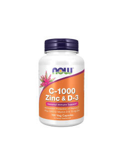 C-1000 Zinc & D-3 - 100 vcaps