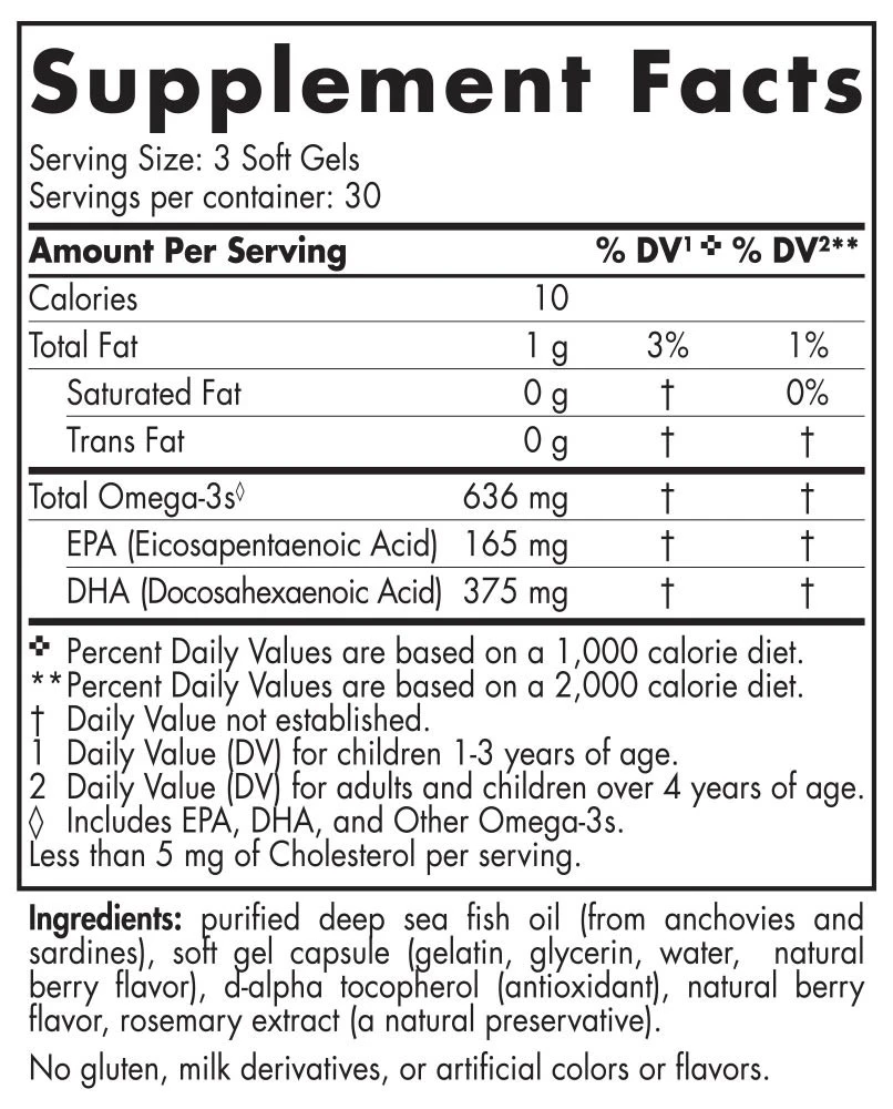 636mg Berry Punch - 90 mini softgels