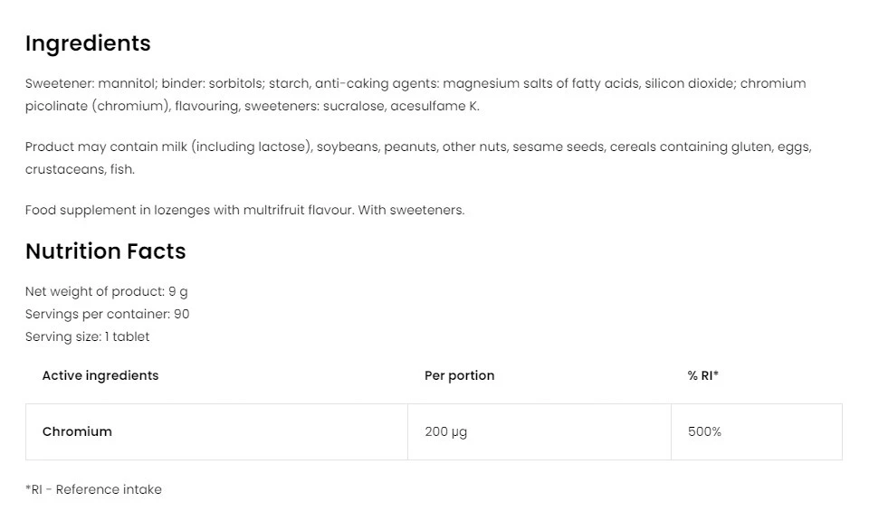 OstroVit - Króm Multigyümölcs Pastillák, 90 tabletta - Image 8