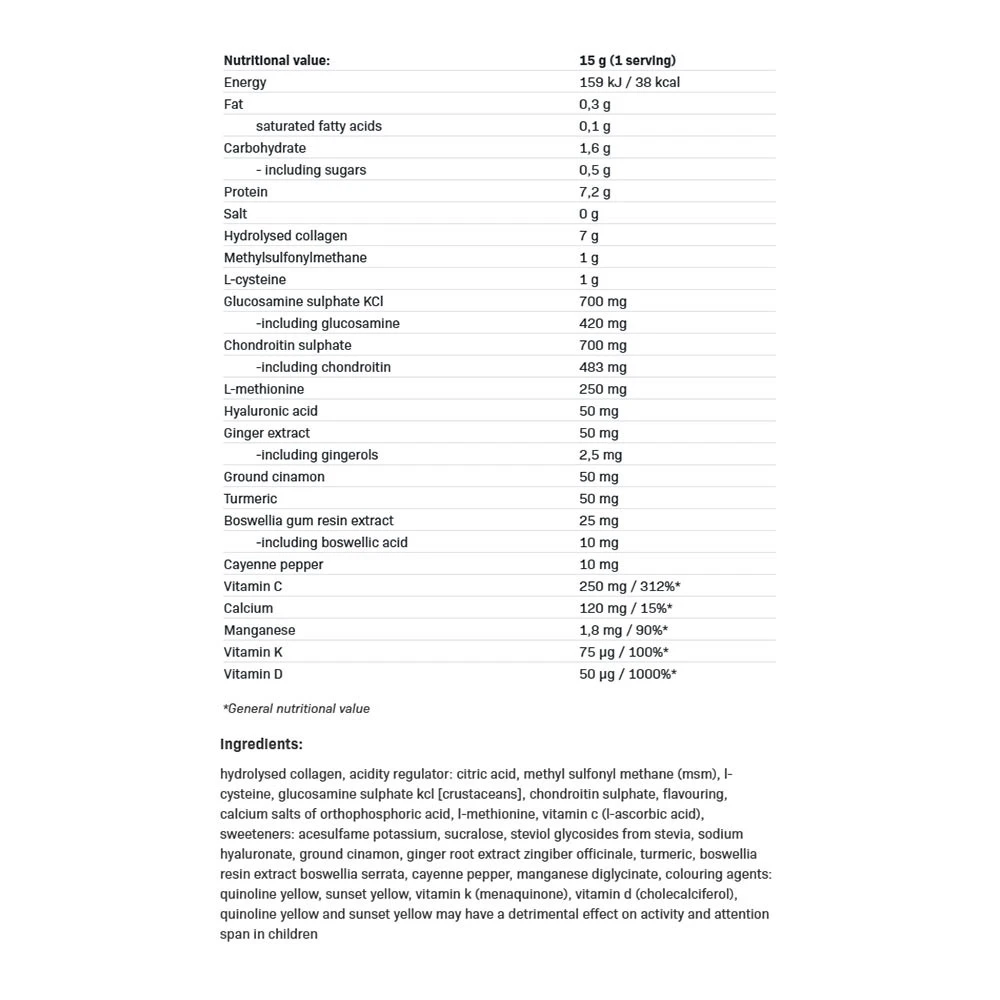 Kollagén Pro, Őszibarack - 400g - Image 3