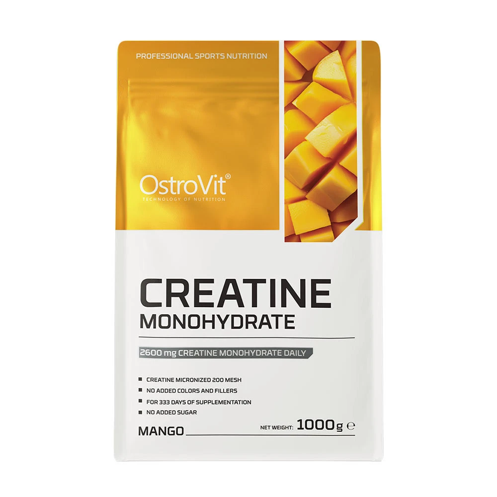 OstroVit - Kreatin-monohidrát, mangó ízesítéssel - 1000g - Image 3